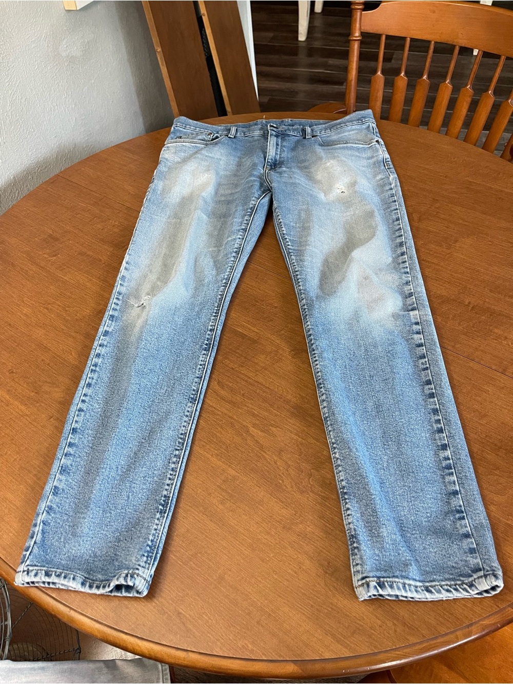 Mott & Bow Slim Light Wash Jeans Mens 36x32